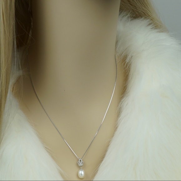 ⚠️SOLDOUT⚠️Luxurious Crown Freshwater Pearl Set - Picture 3 of 7